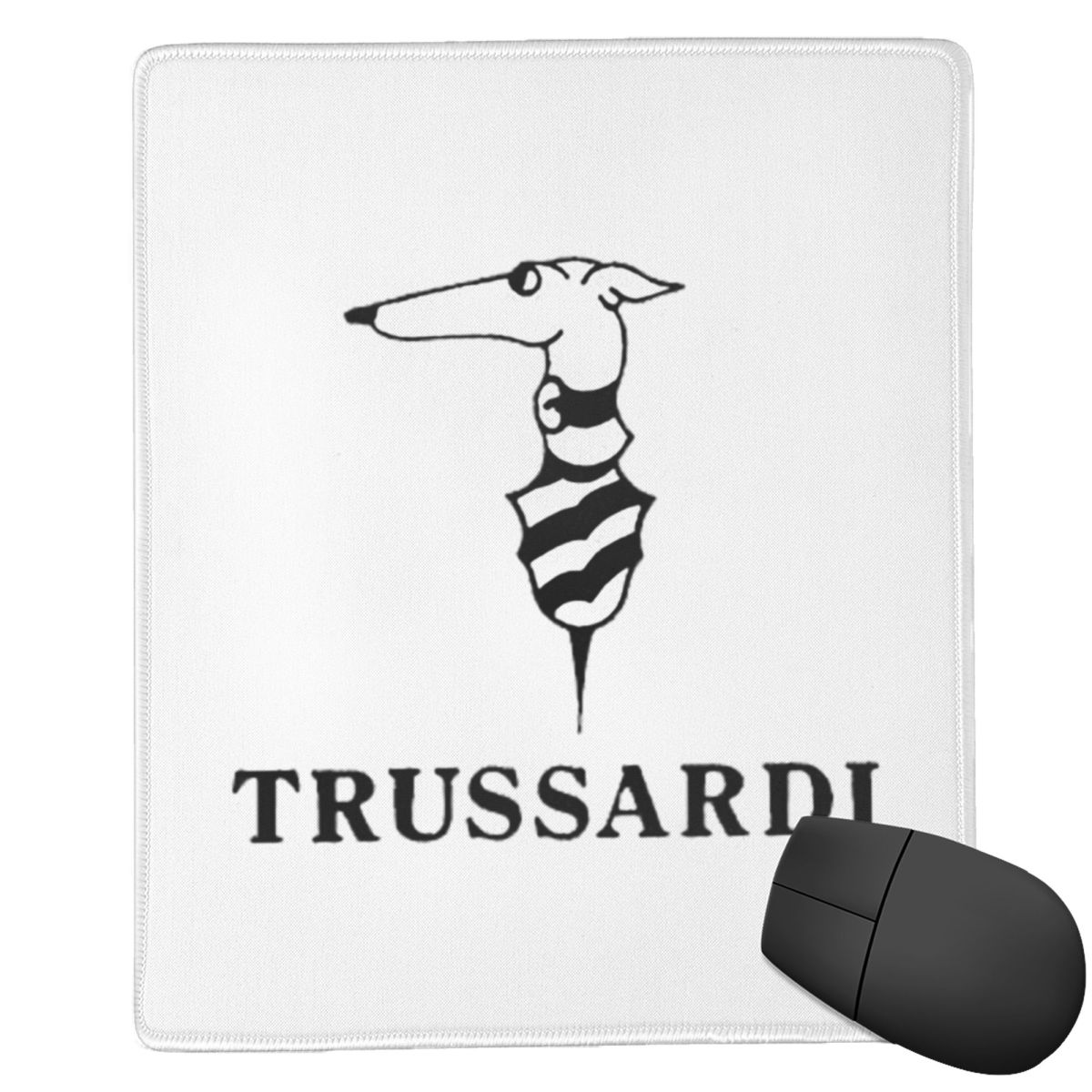 Gaming Accessories Logo - Trussardis ロゴ 7x9 インチ 22x18 センチメートルマウスパッドコンピュータキーボードマウスマットゲーム