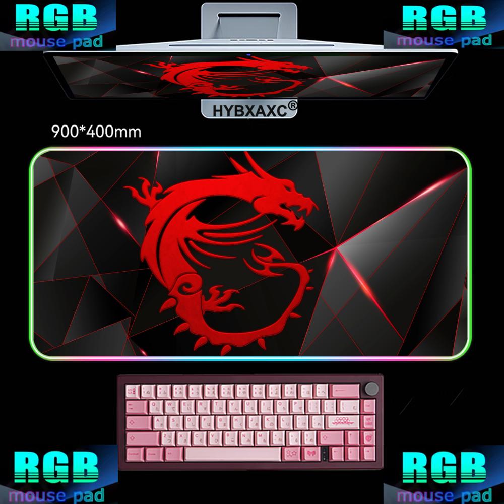 Gaming Accessories Logo - ゲーミングマウスパッド RGB MSIロゴ ゲーマーPC ノートパソコン マウス