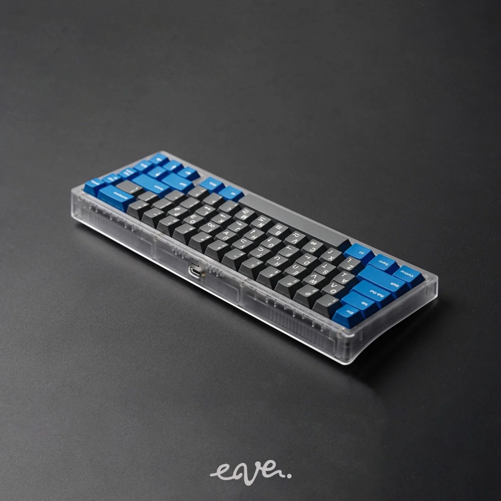 Gaming Accessories Rgb - Swagkeys EAVE65 メカニカルキーボードキット ガスケット有線カスタム RGB 透明ケースキーボードキット