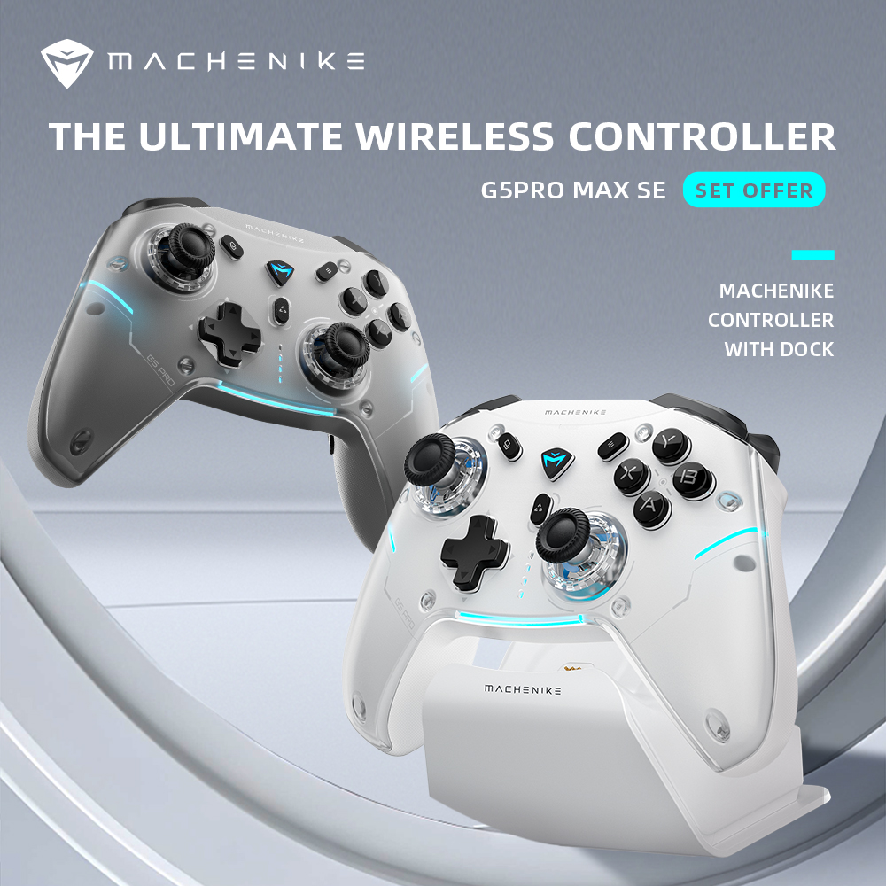 Gaming Accessories For Android - MACHENIKE G5Pro Max SE ゲーミングコントローラー 充電ドック付き