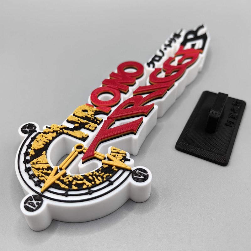 在庫あり 3Dロゴスタンドオーナメント 鬼山明 クリエイティ - Gaming Accessories Logo のレビューと価格