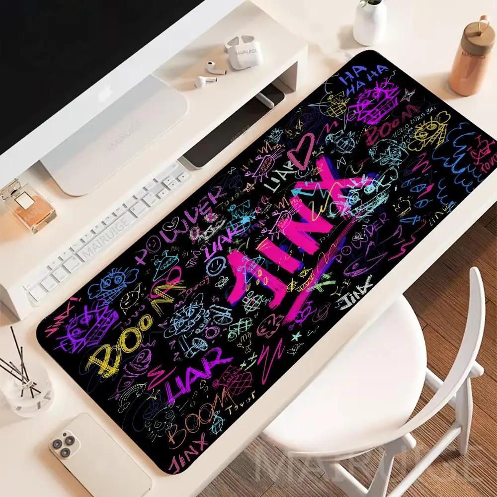 グラフィティスタイルジンクスマウスパッド大型ゲーミング滑り止 - Jinx Gaming Accessories のレビューと価格