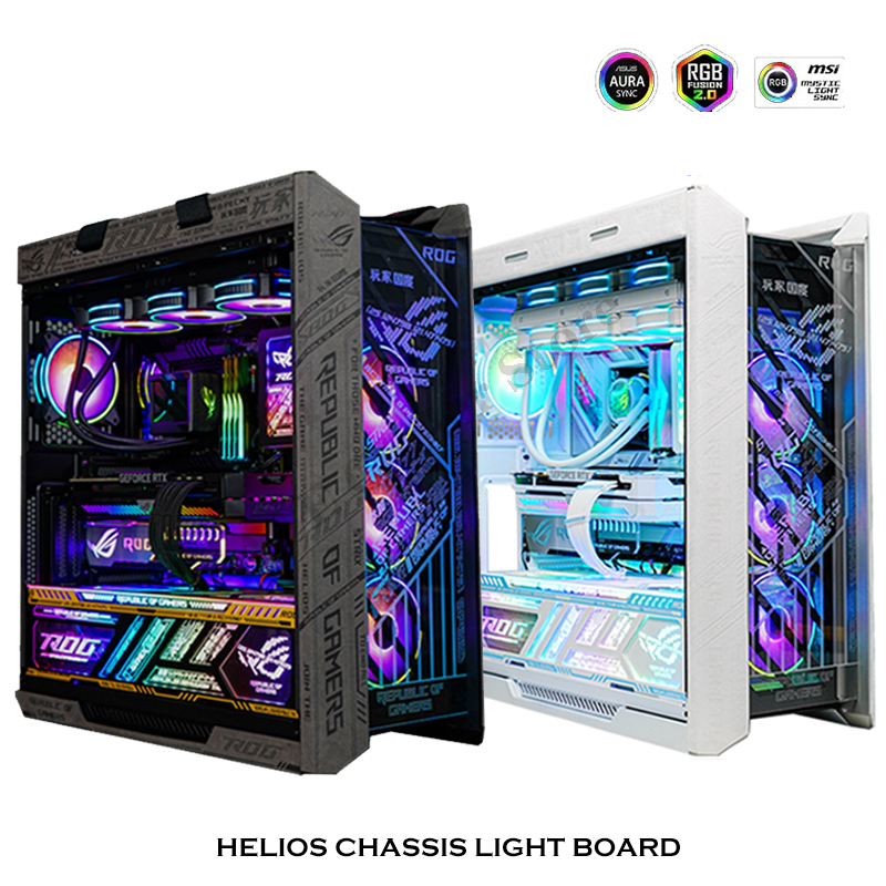 4 in 1バックライト付きパネル,RGBミラー用ケース,ロ - Gaming Accessories Rgb のレビューと価格