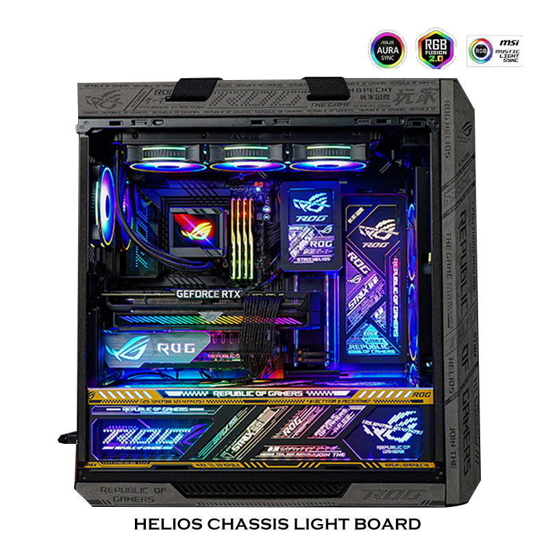 4 in 1バックライト付きパネル,RGBミラー用ケース,ロ - Gaming Accessories Rgb のレビューと価格