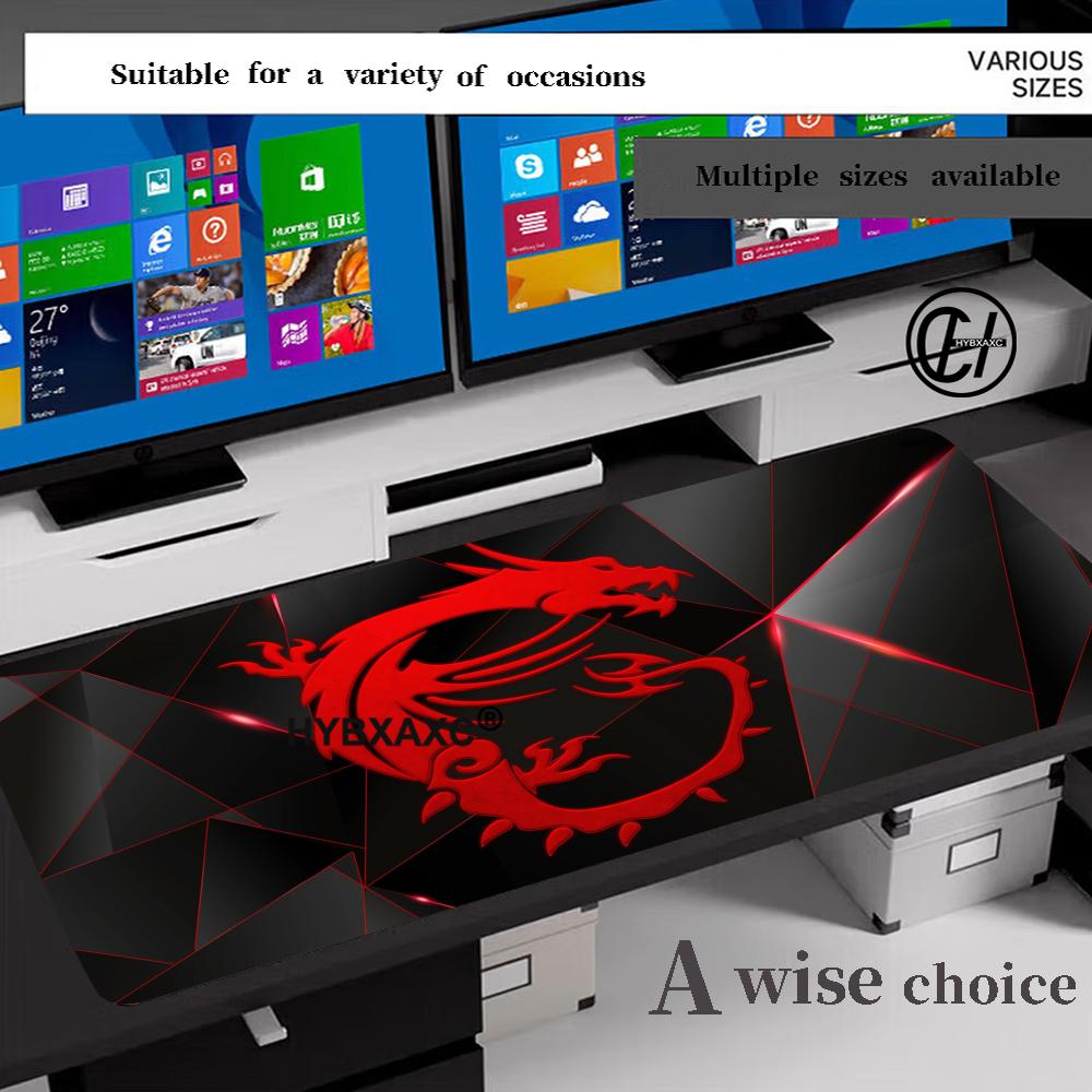 HDゲーミングマウスパッド RGB MSIロゴ ゲーマーPC - Gaming Accessories Logo のレビューと価格