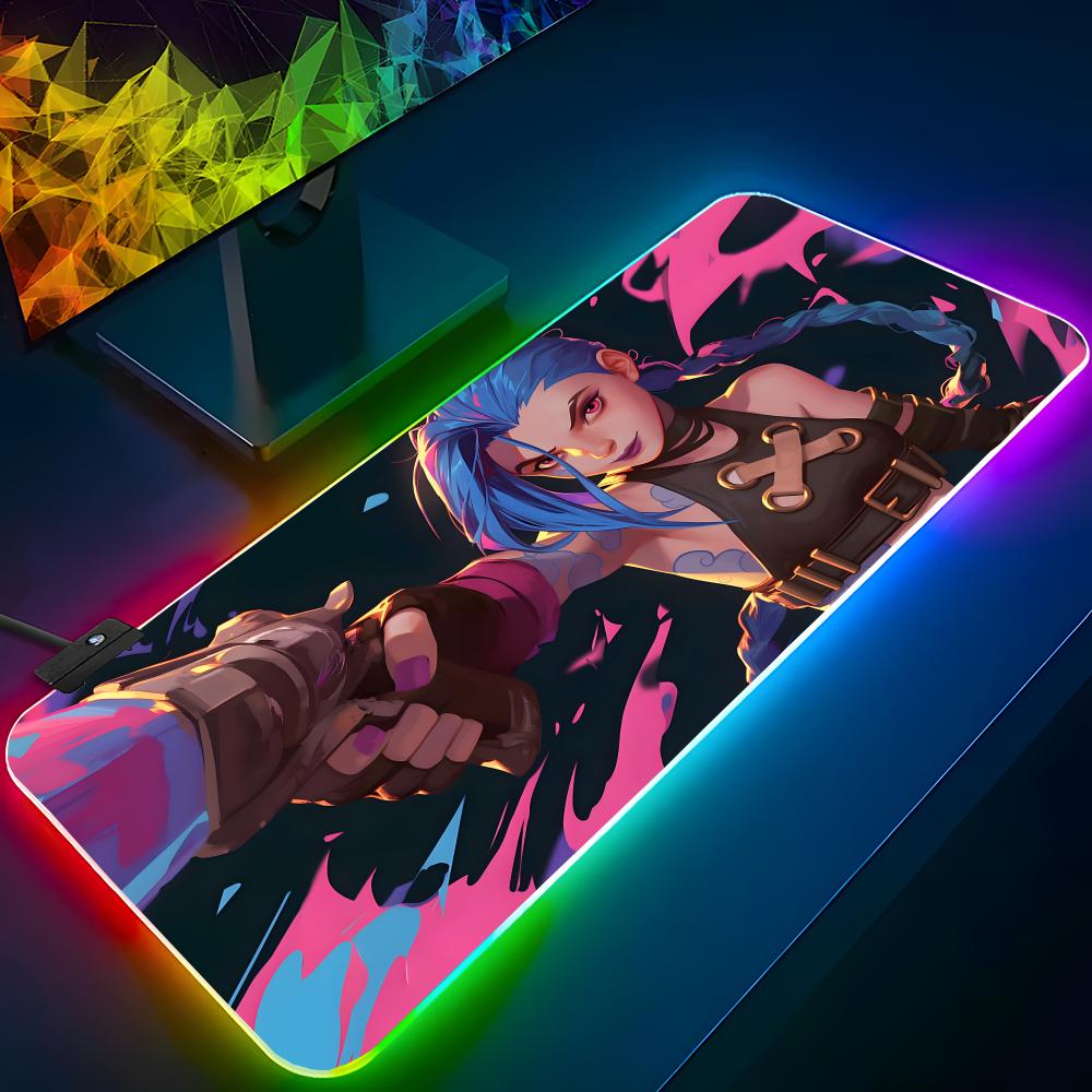 クール J-Jinxs マウスパッド RGB バックライト付 - Jinx Gaming Accessories のレビューと価格
