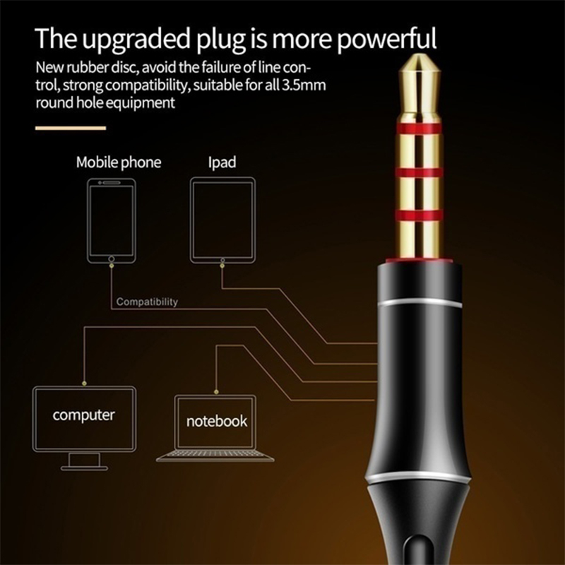 3.5 ミリメートル有線ヘッドフォン HD マイク iPho - Gaming Accessories For Android のレビューと価格