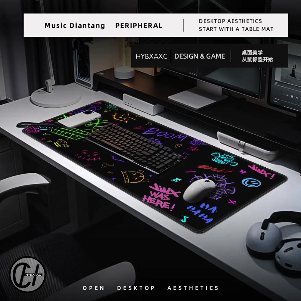 JINX VI マウスパッドマウスパッドキーボードマウスパッ - Jinx Gaming Accessories のレビューと価格
