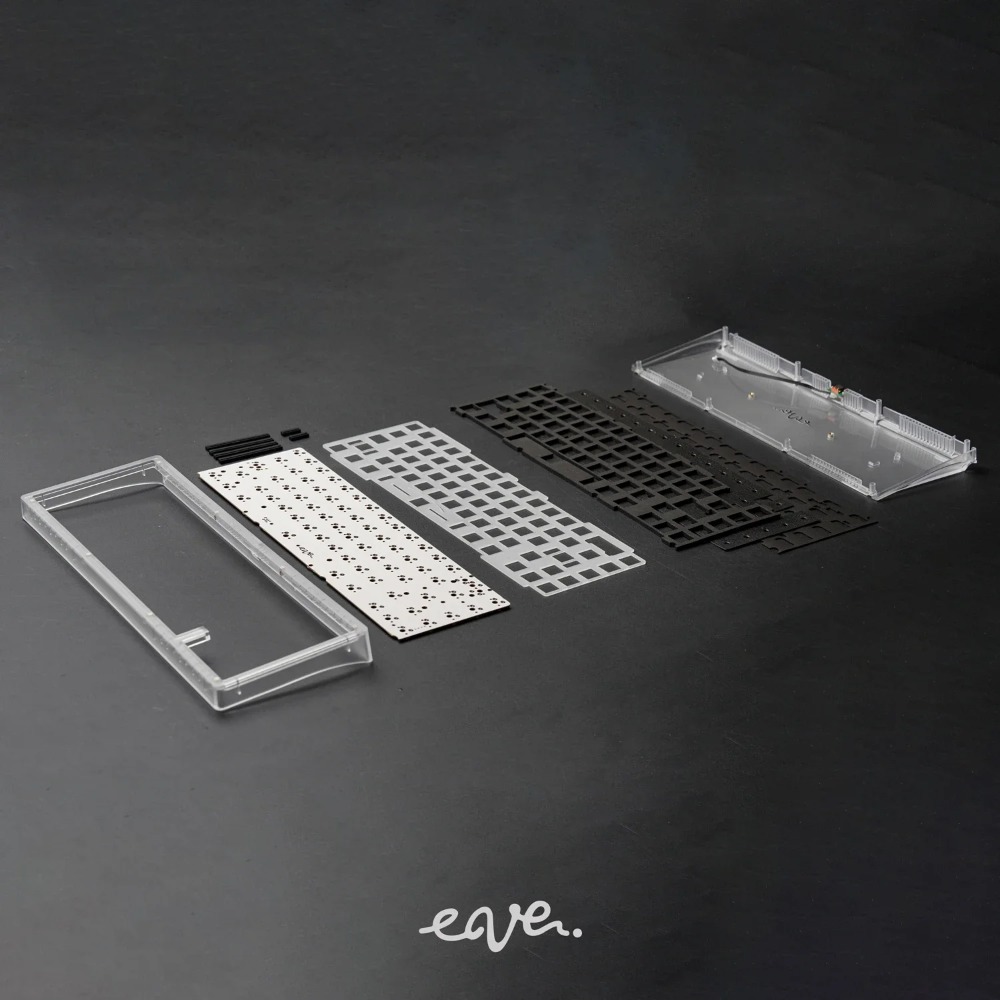 Swagkeys EAVE65 メカニカルキーボードキット  - Gaming Accessories Rgb のレビューと価格