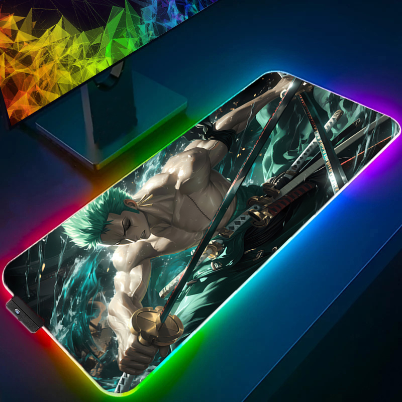 ワンピースゾロマウスパッド RGB ゲームアクセサリー Ga - Gaming Accessories For Gaming Room のレビューと価格