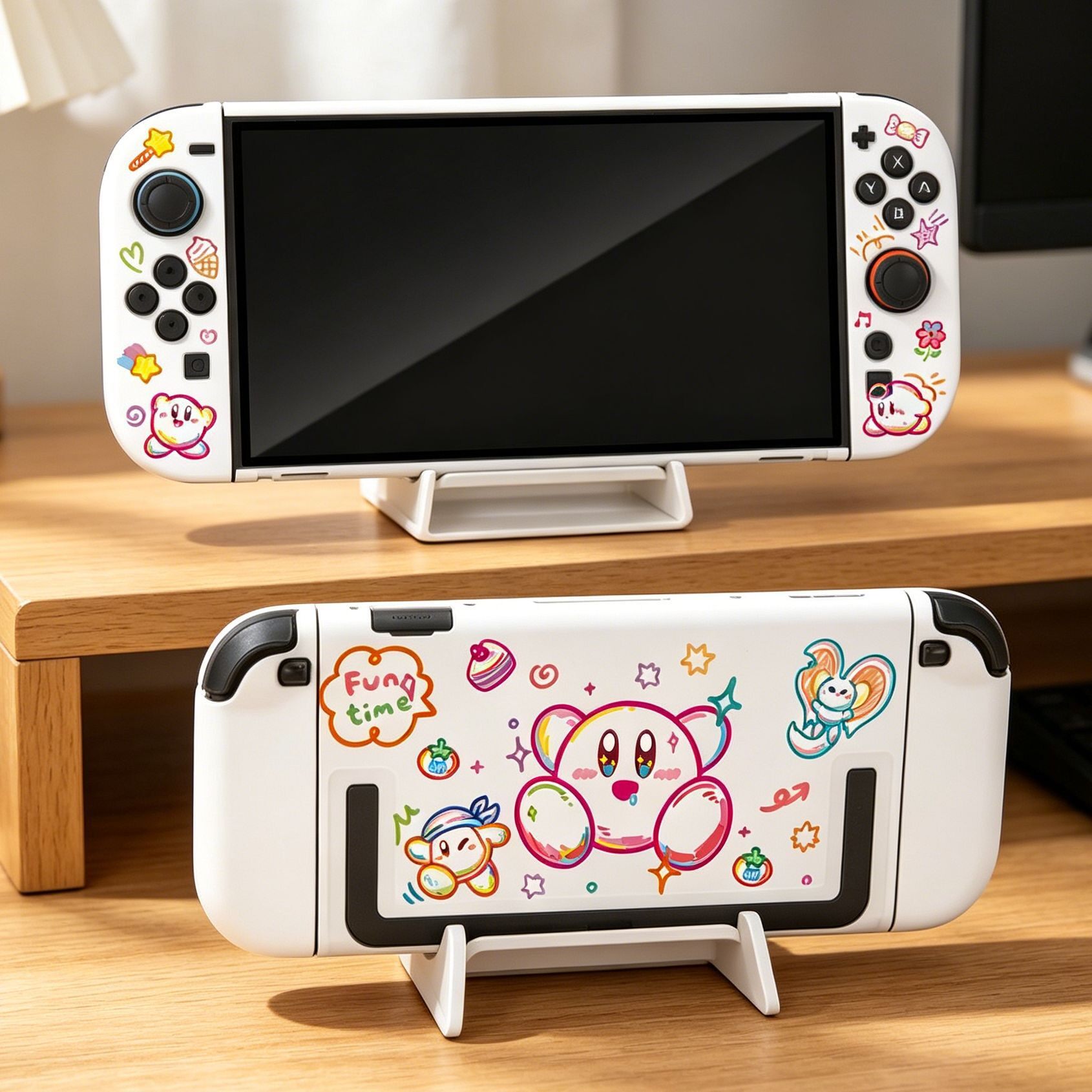 カービィ保護ハードケーススイッチ 2 肌に優しい分割ジョイコ - Gaming Accessories Japan のレビューと価格