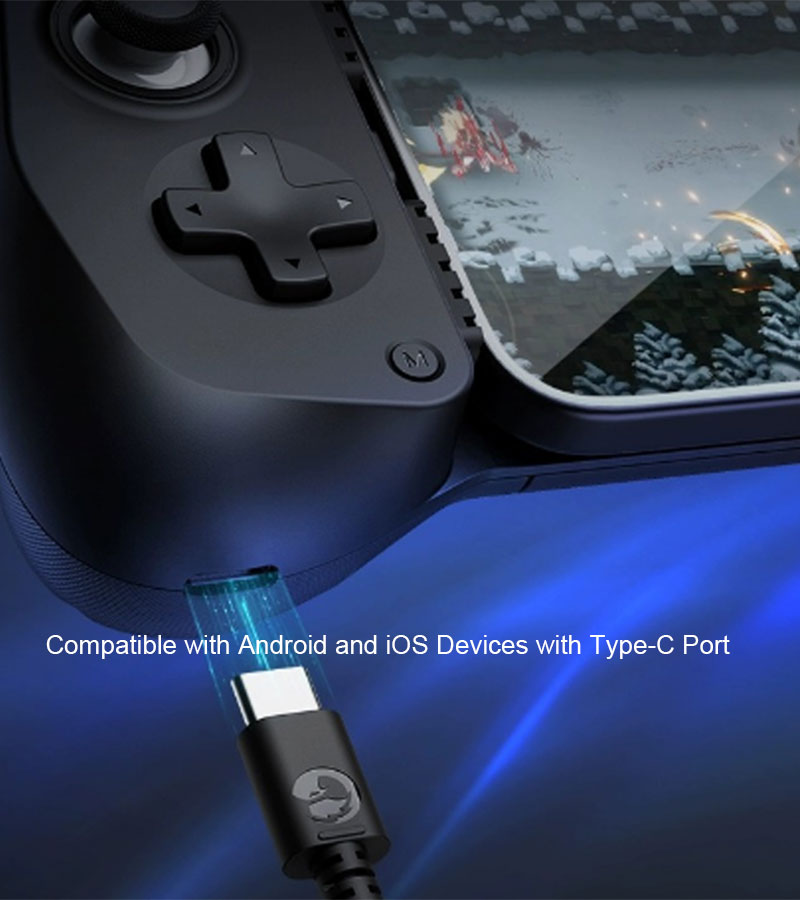 X5LType-C伸縮式モバイルゲームコントローラー ホール - Gaming Accessories For Android のレビューと価格
