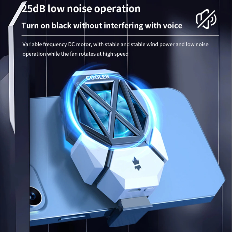 DY08 携帯電話冷却ファンラジエーター IOS Andro - Gaming Accessories For Room のレビューと価格